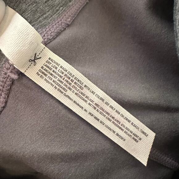 Free People Movement gray tie-ankle leggings size M - Picture 8 of 11